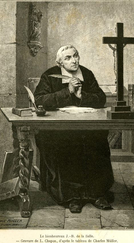 Représentation de Saint Jean-Baptiste de la Salle